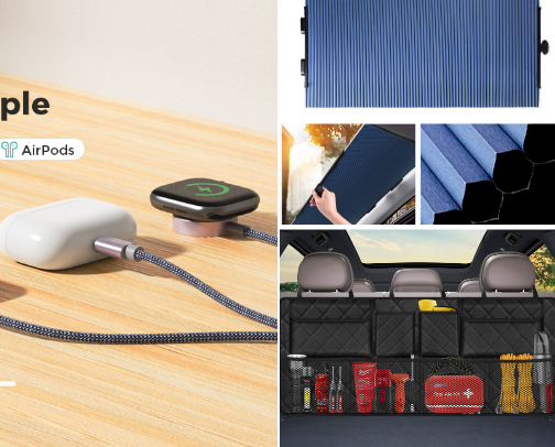 Car Essentials cover photo collage