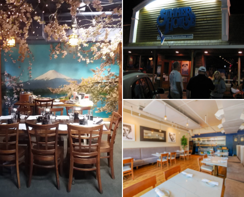 My top Rehoboth Beach/ Lewes DE food and drink spots cover photo collage