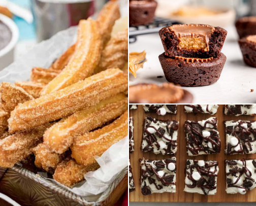 Fun Desserts to Make on a Baking Day cover photo collage