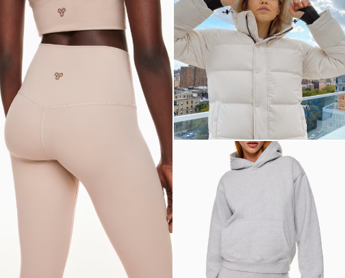 Must have aritzia items🎀 cover photo collage