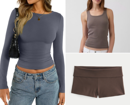 Good Quality + Affordable Clothing Basics cover photo collage