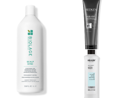 Dandruff care cover photo collage