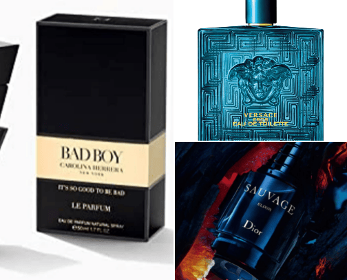 The best parfum for man⚡️ cover photo collage