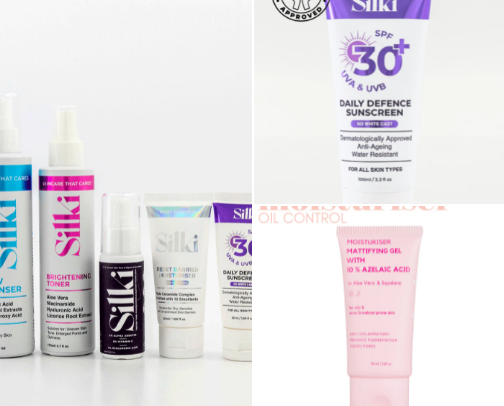 Skincare cover photo collage