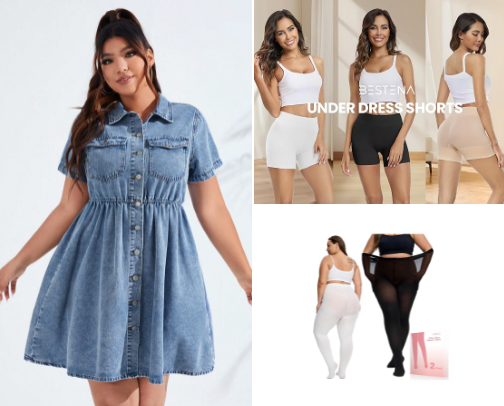 MID/PLUS FASHION cover photo collage