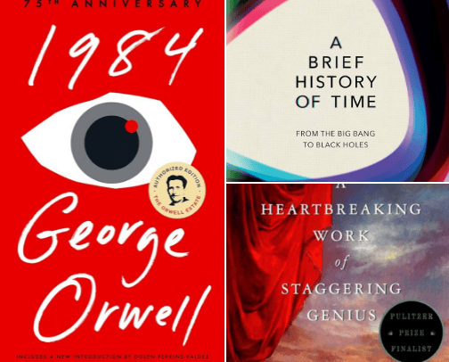 100 Books to Read in a Lifetime cover photo collage