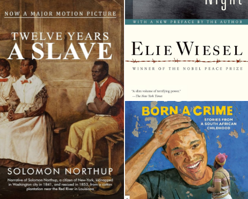5 star book recommendations cover photo collage