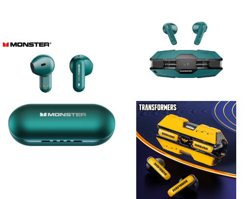 TWS, Earbuds and Earphone Collections cover photo collage