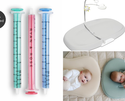 First Time Mom and Baby Essentials cover photo collage