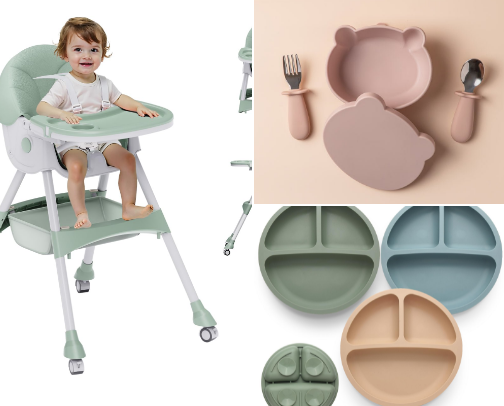 Complete Baby Weaning Essentials Checklist cover photo collage
