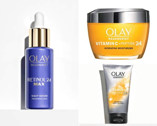 Skincare cover photo collage