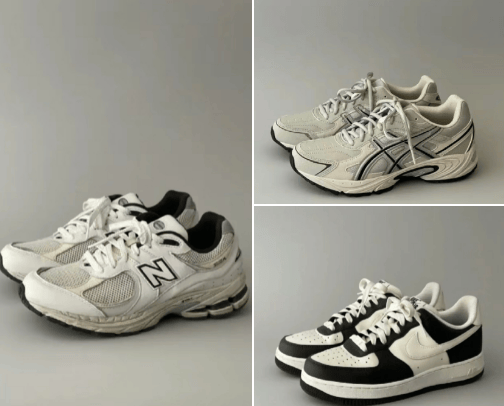 Daily-wear shoes recommendation👟 cover photo collage