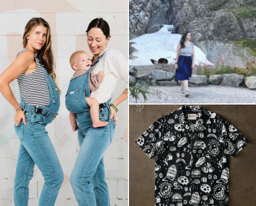 My new mom style 🤱🏻🩵 cover photo collage