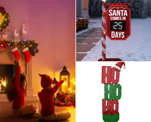 Christmas Decorations cover photo collage