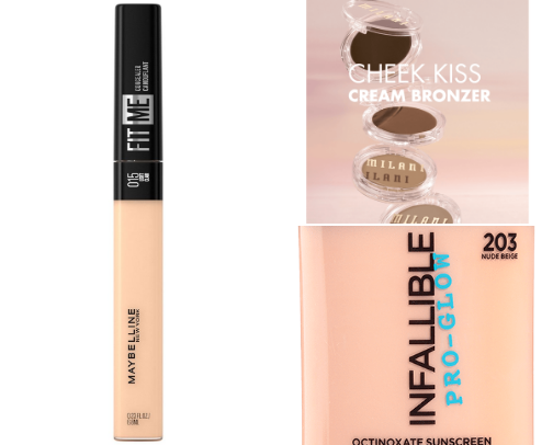 Cheap makeup that gives a high end look 😇 cover photo collage