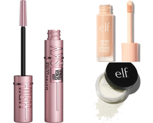 drugstore makeup must haves💋 cover photo collage
