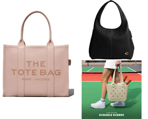 chic bags. cover photo collage