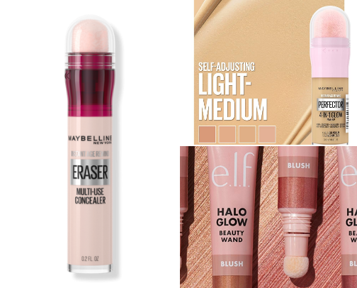 Everyday beauty under $20 cover photo collage