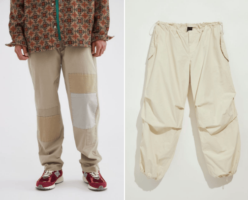 Pants cover photo collage