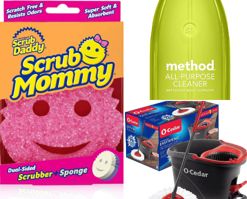 all things cleaning! cover photo collage