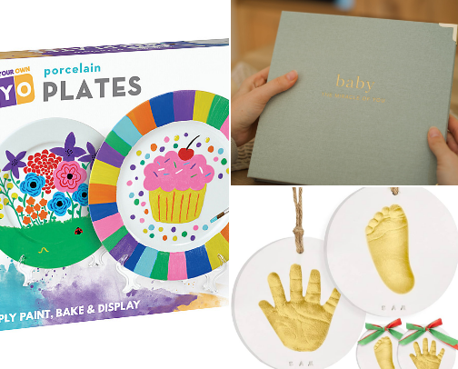 Crafts I’m doing in my baby’s first year. (I’m super sentimental) cover photo collage