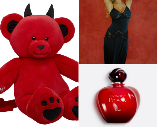 valentine's gifts for your goth girlfriend 🥀 cover photo collage