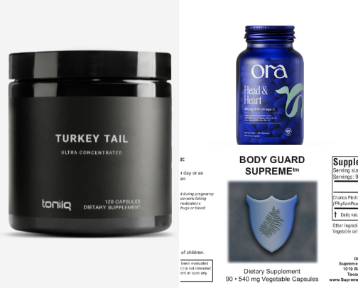 Supplements: Herbals & Oils cover photo collage