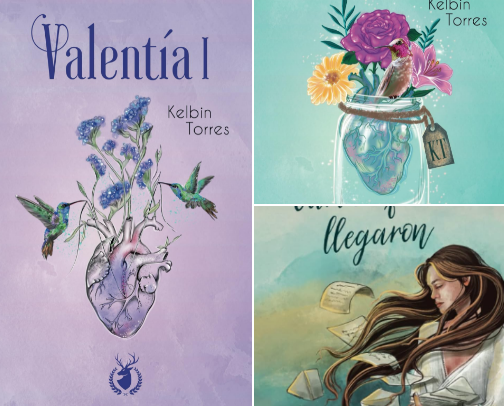 Spanish books cover photo collage