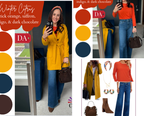 Winter Citrus cover photo collage