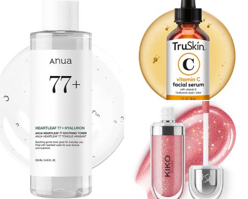 The Ultimate Beauty Survival Kit Glowing & Fresh Every Day cover photo collage
