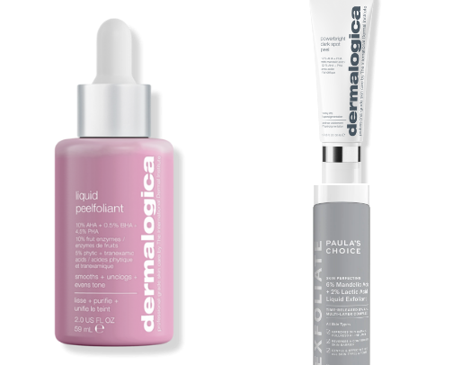 ADVANCED SKINCARE - how to implement acids and retinoids into your skincare routine cover photo collage