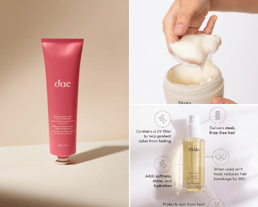 Hair Care Necessities cover photo collage