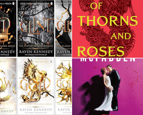 My favorite book recs cover photo collage