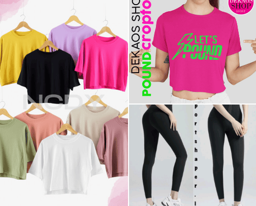 Fashion Wanita: Baju dan Celana Olahraga Stylish untuk Aktivitas Sehari-hari cover photo collage