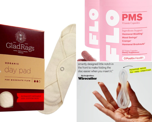 Menstrual Support cover photo collage