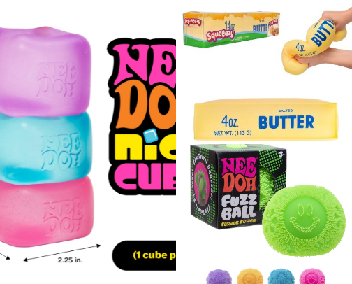 Fidget Items for Stress Relief & Focus 🔮 cover photo collage