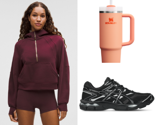 Gotta work it out! Gym essentials cover photo collage