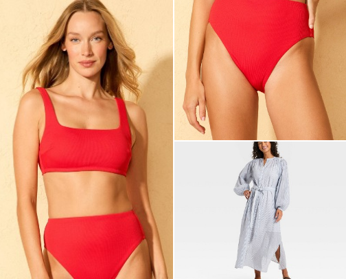 Swim try on HAUL from 02/01 cover photo collage