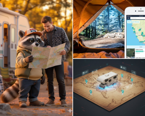 Best RV Trip Planning Apps & Tools We Actually Use cover photo collage