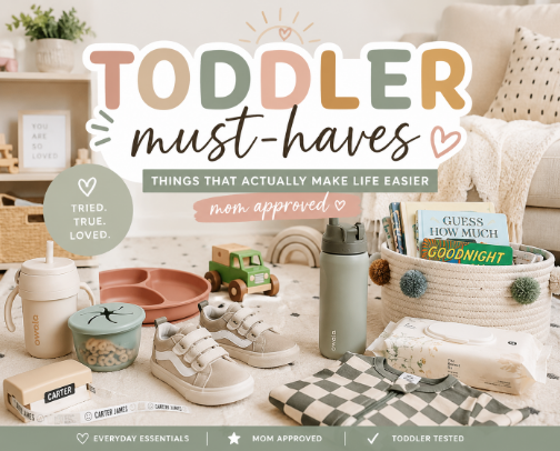 🩵 Toddler Life, Made Easier 🩵 cover photo collage