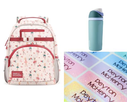 Cute + Practical for School Days cover photo collage