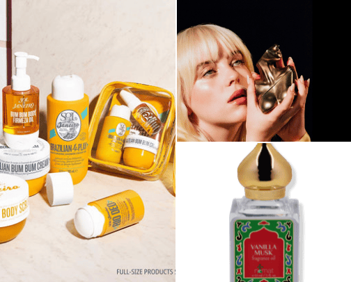 FAV Fragrances cover photo collage