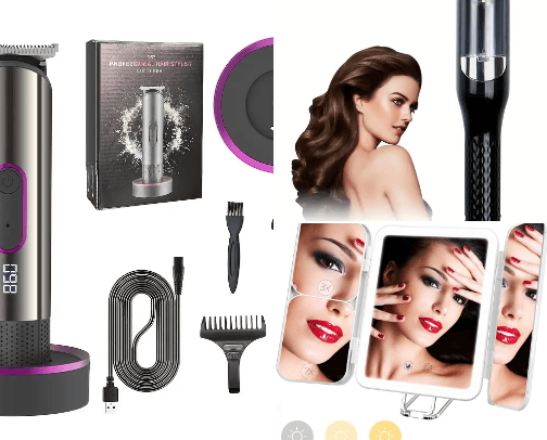 Hygiene and Beauty cover photo collage