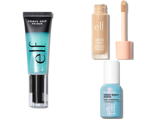 Best ELF products for Glowy skin! cover photo collage