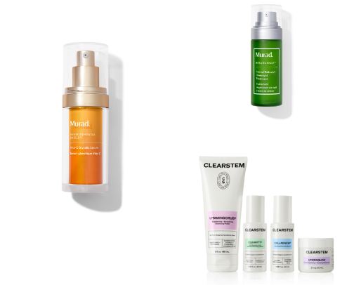 Skincare cover photo collage