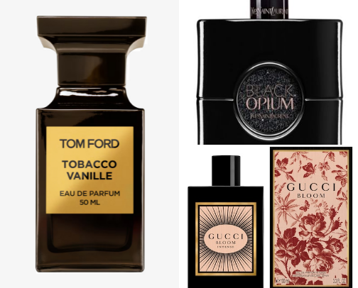 fragrance cover photo collage
