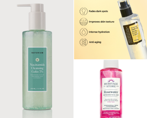 Skin Care Holy Grails cover photo collage