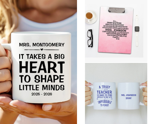 Teacher Appreciation Gifts cover photo collage