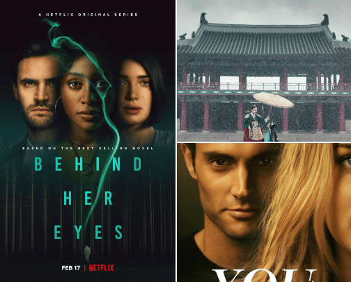 Movie and series cover photo collage