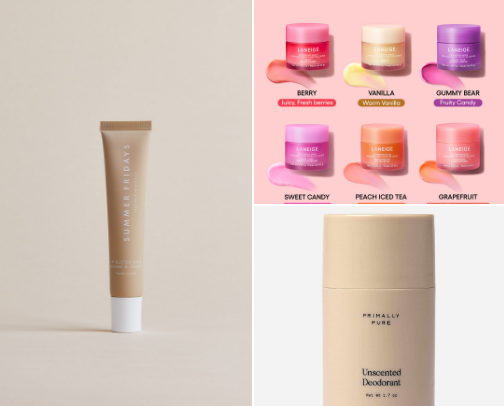 My favorite beauty recs cover photo collage